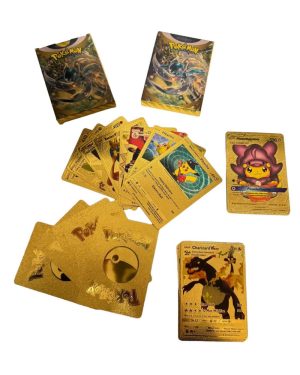 ZŁOTE KARTY POKEMON  ZESTAW 30SZT 6783314