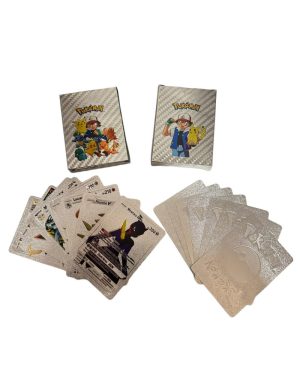 SREBNE KARTY POKEMON  ZESTAW 30SZT 6783316