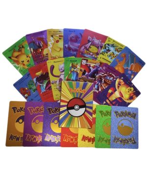 KOLOROWE KARTY POKEMON  ZESTAW 55SZT 6783320