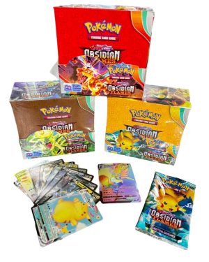 POKEMON KARTY MEGA BOX 360 KART KOLEKCJONERSKICH OBSIDIAN FLAMES 6783336