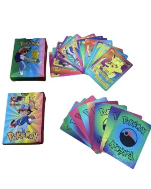 Rainbow KARTY POKEMON 55 szt KARTY kolekcjonerskie 6783343