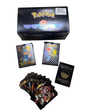CZARNY KARTY POKEMON KOLEKCJONAERSKICH 25 PCS 6783361