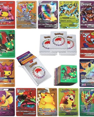 KOLOROWE KARTY POKEMON ZESTAW 55SZT 6783363