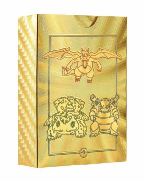 ZŁOTE KARTY POKEMON ZESTAW 55 KARTY 6783368