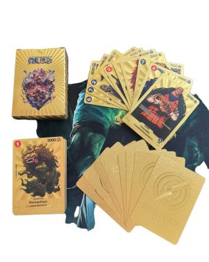 ŻÓŁTY KARTY ONE PIECE BOX 55SZT 6783491