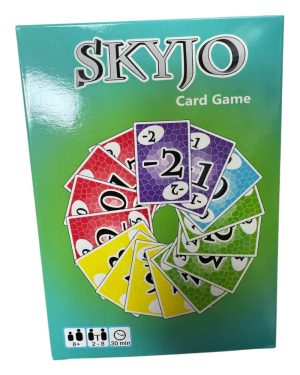 GRA KARCIANA SKYJO RODZINNA TOWARZYSKA IMPREZOWA KARTY DO GRY STRATEGICZNA 6783504
