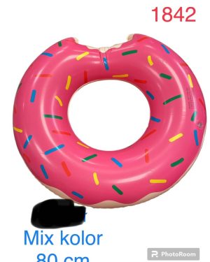 DUŻE DMUCHANE KOŁO DO PŁYWANIA ARBUZ KÓŁKO 80CM 6784110