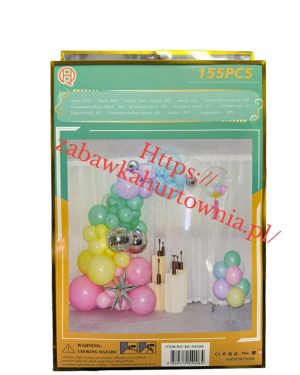 BALONY zestaw 155PCS 6784231
