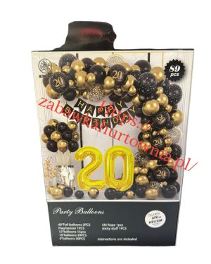 BALONY zestaw 89PCS 6784239