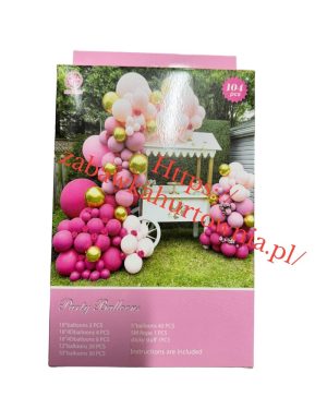 BALONY zestaw 104PCS 6784256