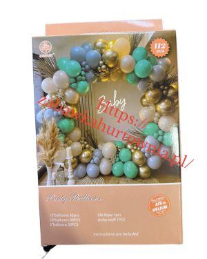 BALONY zestaw 112PCS 6784260