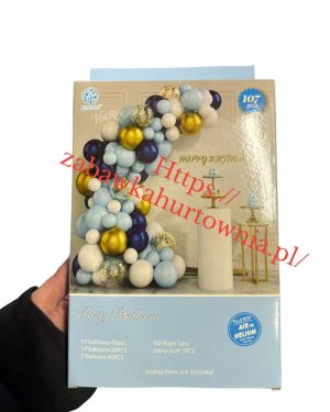 BALONY zestaw 107PCS 6784263