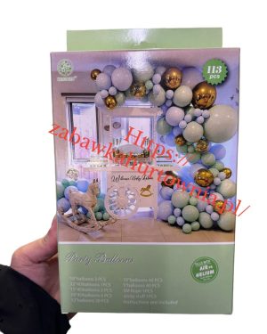 BALONY zestaw 113PCS 6784273