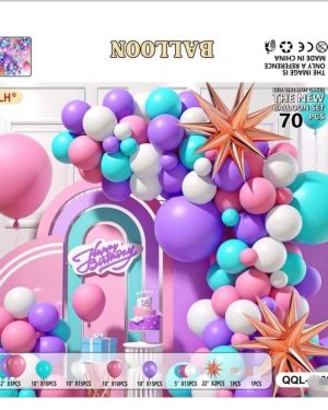 ZESTAW BALONY 70PCS 6784303