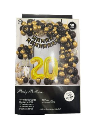 BALONY ZESTAW 89PCS 6784316