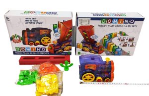 ZABAWKA Pociąg rozkładający domino_ 83 el. 6784435