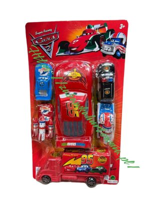 CARS AUTA DUŻY ZESTAW 6 SAMOCHODÓW ZYGZAK ZŁOMEK 6784589