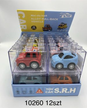 ZABAWKA METALOWE MINI PULL BACK 6784801