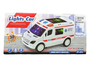 Autko Ambulans Światło Dźwięk na baterie 6784900