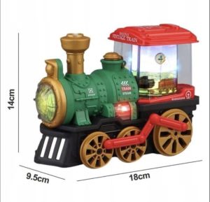 Pociąg_ ciuchcia do zabawy świeci jeździ gra puszcza parę z komina 6784957