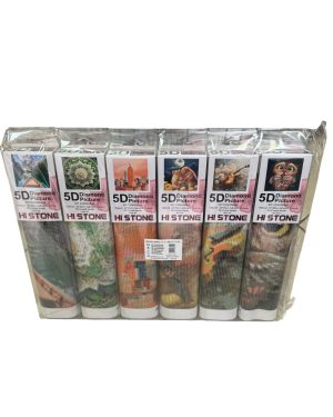 HAFT DIAMENTOWY OBRAZ DIAMENTOWA MOZAIKA ZESTAW 5D 30X30CM 6785160