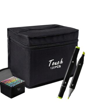 MARKERY ALKOHOLOWE DWUSTRONNE TOUCH ZESTAW 120PCS 6785170