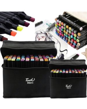 MARKERY ALKOHOLOWE DWUSTRONNE TOUCH ZESTAW 80PCS 6785171