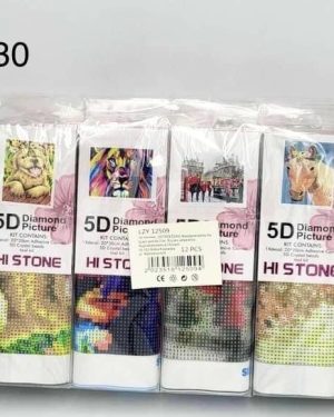 HAFT DIAMENTOWY OBRAZ DIAMENTOWA MOZAIKA ZESTAW 5D 20X30CM 6785214