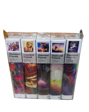 HAFT DIAMENTOWY OBRAZ DIAMENTOWA MOZAIKA ZESTAW 5D 40X50CM 6785233