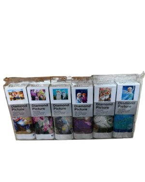 HAFT DIAMENTOWY OBRAZ DIAMENTOWA MOZAIKA ZESTAW 5D 20X30CM 6785235