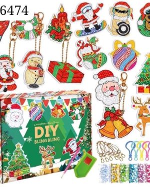 DIY zestaw kreatywny diamentowe ozdoby świąteczne 6785237