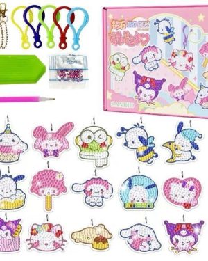 Brelok z obrazem diamentowym Sanrio 6785247