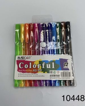 ZESTAW  12 PCS długopis COLORFUL 6785294