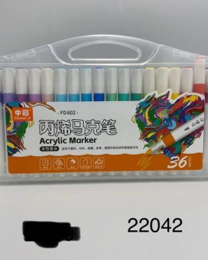 36 PCS ZESTAW  Acrylic Marker ZhongCai 6785313