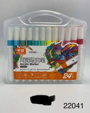 24 PCS ZESTAW  Acrylic Marker ZhongCai 6785314