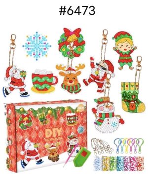 Breloczeki diamentowy świąteczne. 6785325