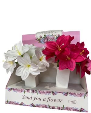 DŁUGOPIS silikonowy KWIATEK na DZIEŃ KOBIET kolory 6785363