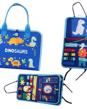 ZABAWKA SENSORYCZNA DLA DZIECI_ AKTYWNOŚĆ EDUKACYJNA_ TABLICA DO ĆWICZEŃ 6785376