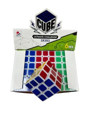 KOSTKA 3X3X3 logiczna kolorowa MAGICZNA szybka 6785502