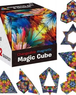 Fidget Cube Magic Cube Kostka Antystresowa Odstresowująca Magnetyczna 6785663