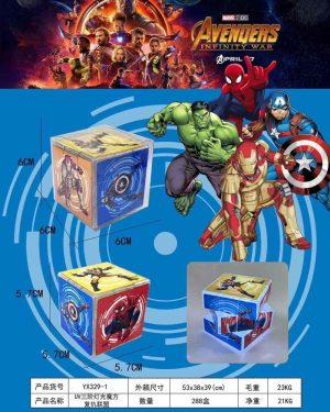 KOSTKA RUBIK AVENGERS  SWIECĄCE 6785688