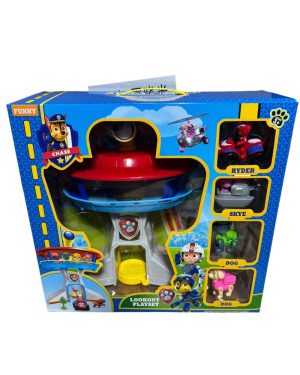 PSI PATROL DUŻA BAZA WIEŻA OBSERWACYJNA FIGURKI 6785761