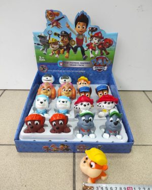 ZABAWKA PSI PATROL GUMOWE PIEZCZACE PIESKI 6785769