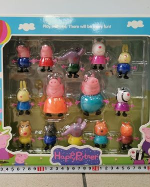 FIGURKI PEPPA 14SZT 6785836