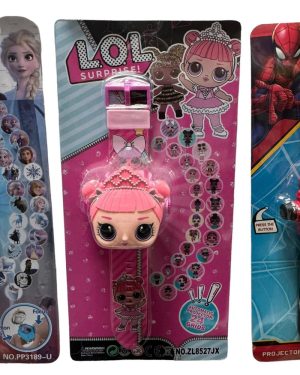 ZEGAREK 3D Z PROJEKTOREM MYSZKA MINNIE 6785841