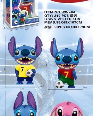 ZABAWKA  FIGURKI STITCH PILKARSKA 6785865