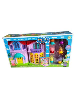 WKS_ ŚWINKA PEPPA Duży Domek Rodzinny + Figurki MUZYKA 6785902