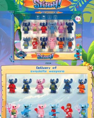 KLOCKI ZESTAW 12 FIGUREK LILO & STITCH ANGIE 6785937