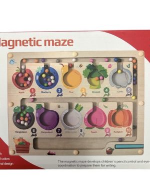 MAGNETYCZNY LABIRYNT Z KOLORAMI I LICZBAMI 6786127