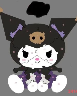 PUZZLE DREWNIANA KUROMI 6786130